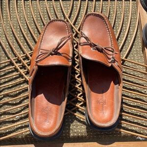 Tommy Bahama Brown Leather Loafers